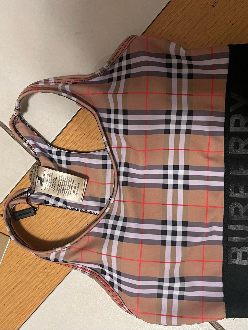 Burberry women’s fitness top